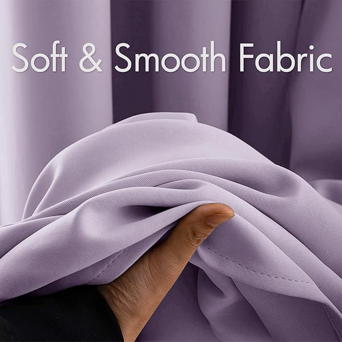 MIULEE Blackout Curtains for Bedroom Living Room Thermal Insulated Room - Image 3