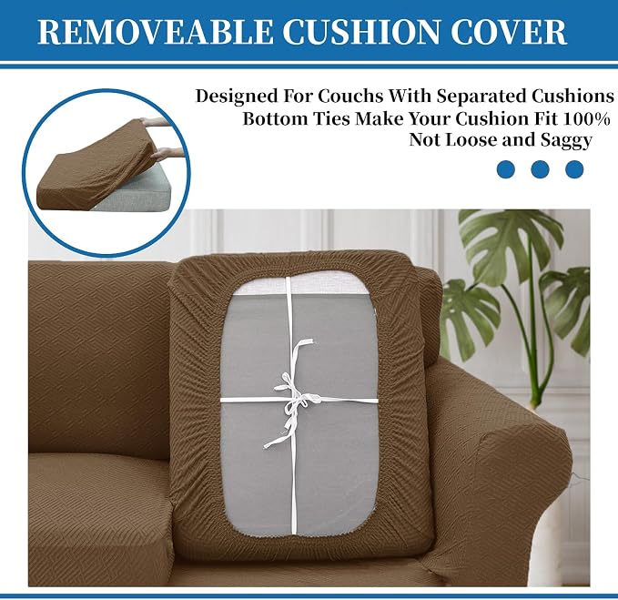 XINEAGE New 2 Pieces Chair Covers - Image 4
