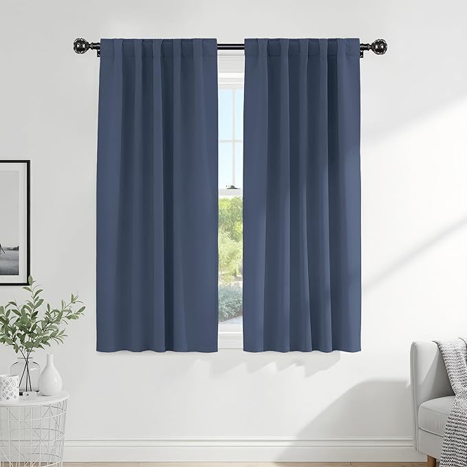 PONY DANCE Blackout Curtains 72 inches Long by PONYDANCE