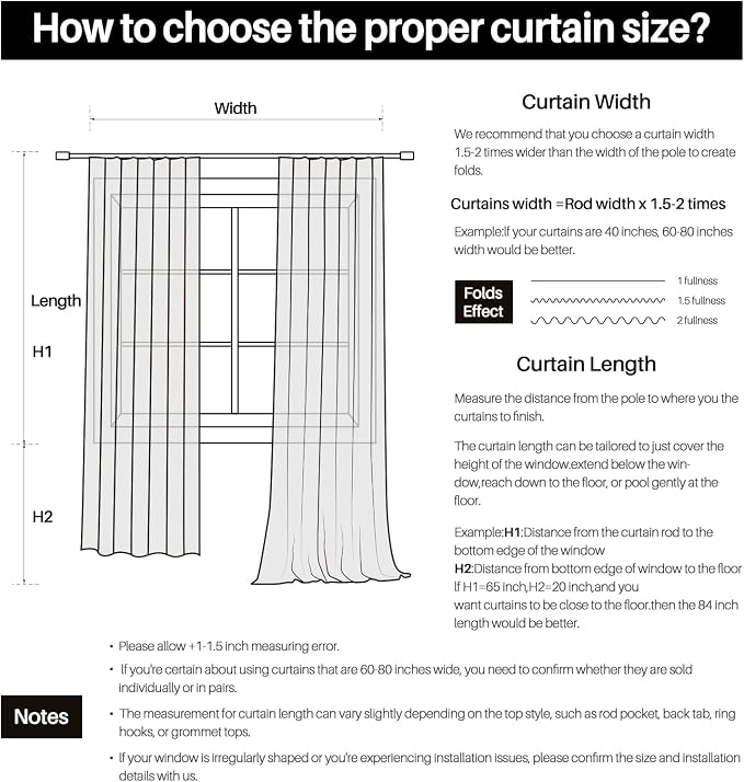 Pinch Pleated Linen Curtains 100% Blackout 90 Inches Long - Image 9