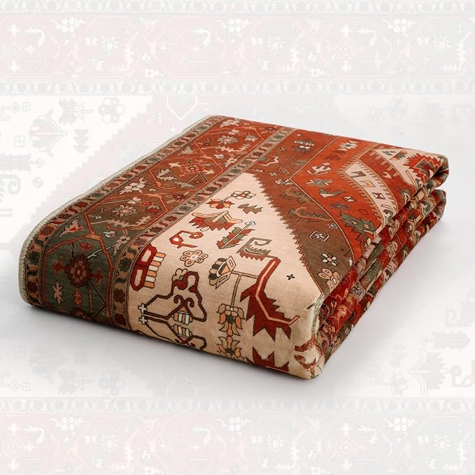 SERISSA 2x3 Washable Non Slip Boho Small Area Rug - Image 7