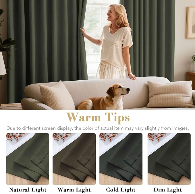 H.VERSAILTEX Thermal Insulated Blackout Window Panels Microfiber - Image 5
