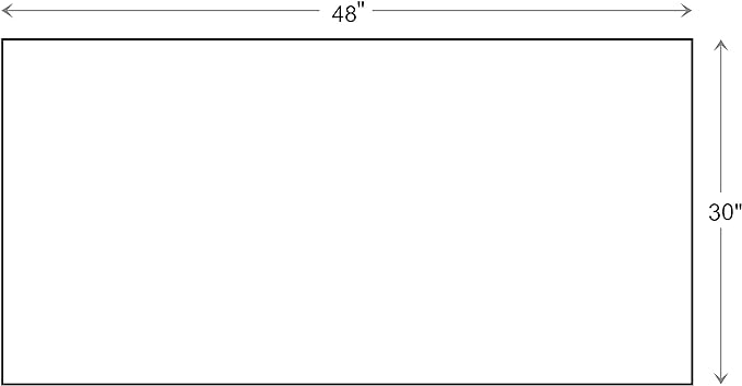 Calloway Mills 152963048C Black Border 30" x 48" Monogram Doormat Letter (C)