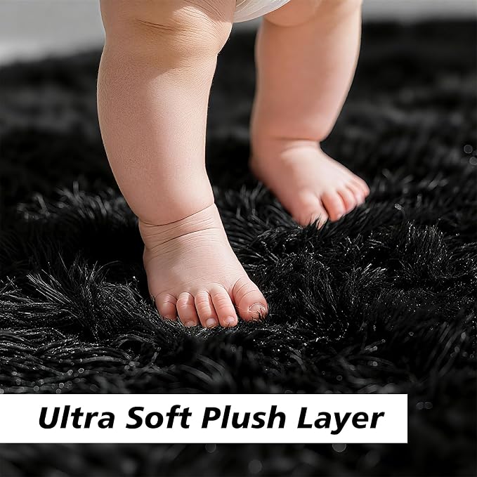Ultra Soft Fluffy Area Rugs for Bedroom Living Room 10x14, Nursery Rug - Image 2