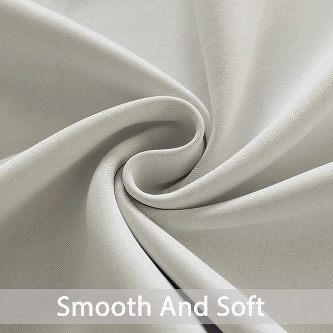 Yakamok Blackout Curtains Room Darkening Thermal Insulated Grommet top Window - Image 4