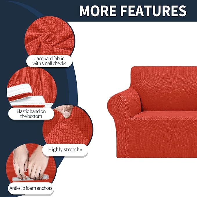 Cupuamon 2026 New Stretch Sofa Slipcovers Couch Cover - Image 4