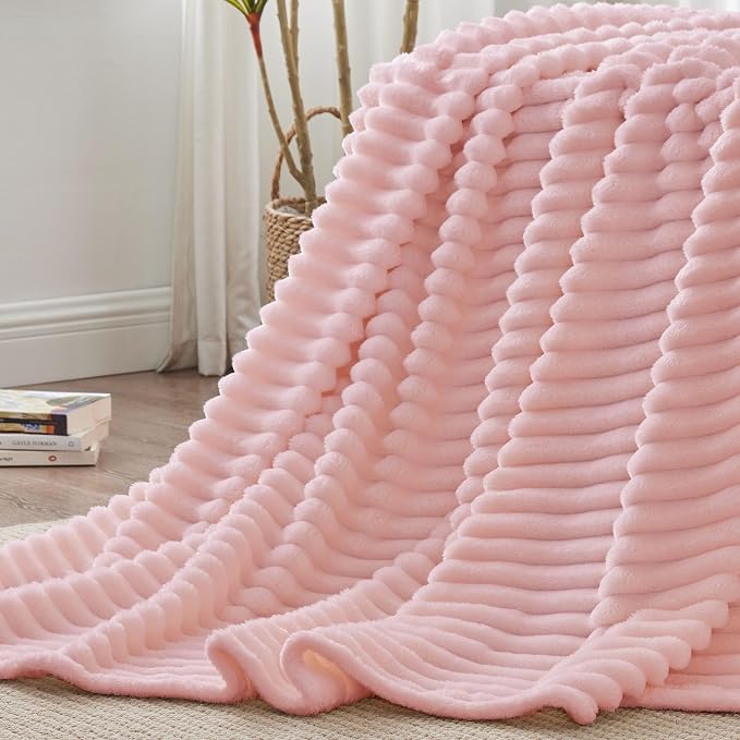 BEDELITE King Size Blanket for Bed, 300GSM Soft & Warm Fleece Blanket, - Image 6