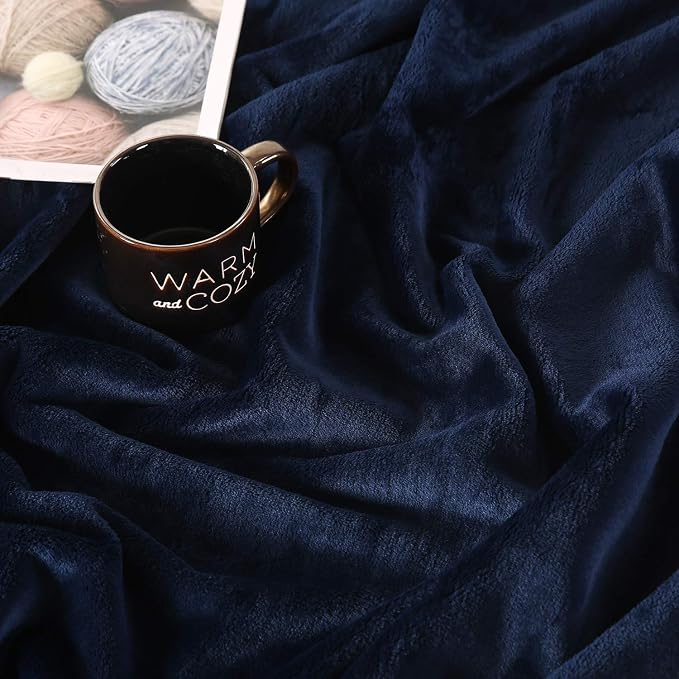 TASTHROW Large Flannel Fleece Throw Blanket, 50×70 Inch - Image 4