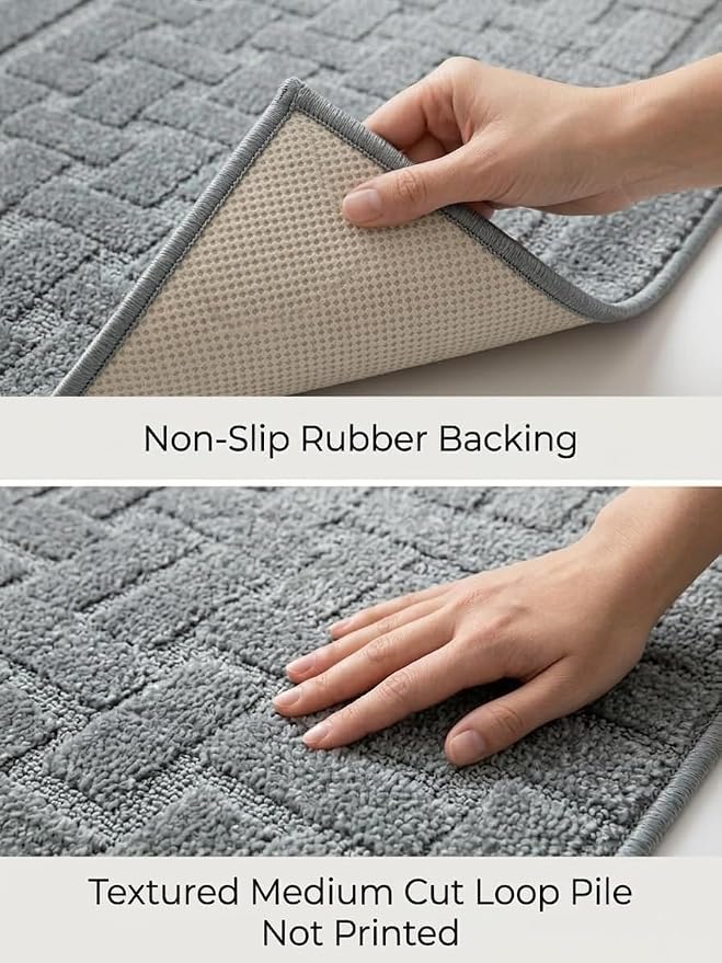 Runner Rug 8 ft, Non-Slip Washable Rug, Rubber Backing, Rolled in Box, Custom - Image 3