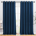 NICETOWN Blackout Room Divider Curtains 118 inches Long, Grommet Thermal Window by NICETOWN