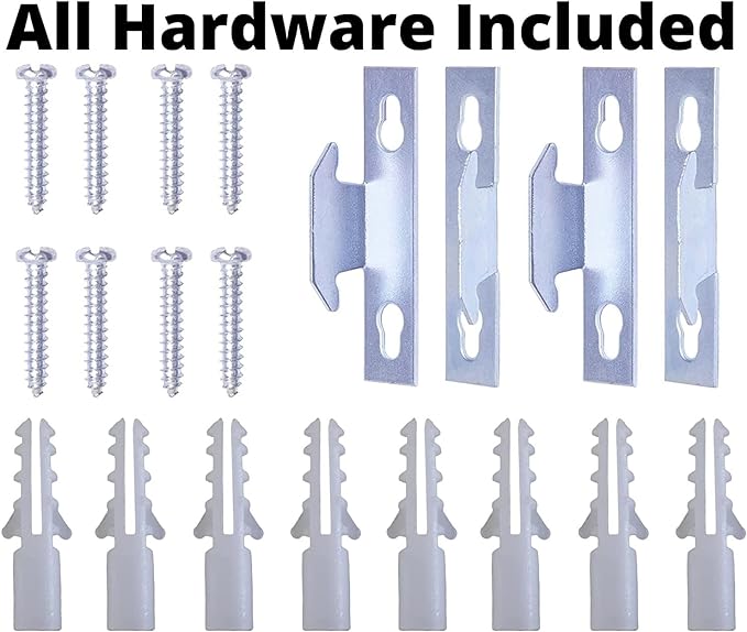 Blu-Pier Tech Heavy Duty Single Rod 28"-48" Adjustable Curtain Rod Hardware - Image 5
