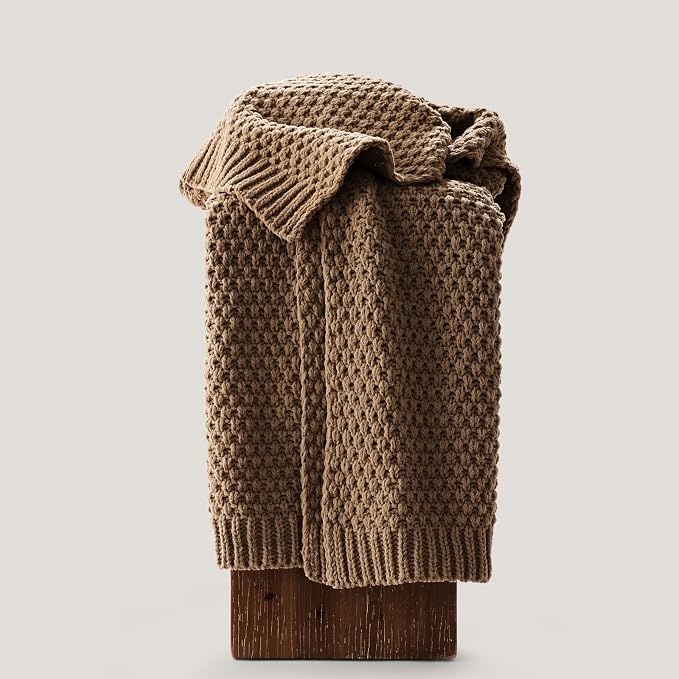 EVERGRACEHOME Chunky Chenille Knit Throw Blanket - Image 7
