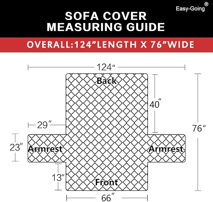 Easy-Going Reversible Couch Cover, 3 Cushion Sofa, Army Green/Beige | Machine - Image 6