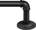 Zeerobee Curtain Rods for Windows 144 to 168, 1 Inch Industrial Wrap Around by zeerobee