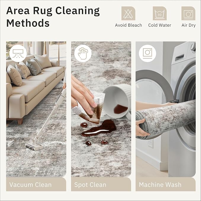 Runner Rug 2x5 Washable Non-Slip Kitchen Runner Rugs - Image 9