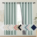 NICETOWN 100% Absolutely Blackout Linen Curtains by NICETOWN