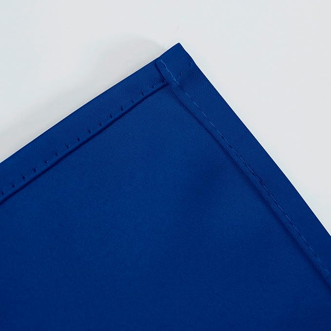 Blackout Curtains 42 x 63 inch/Royal Blue Curtains Set of 2 Panels/Thermal - Image 8