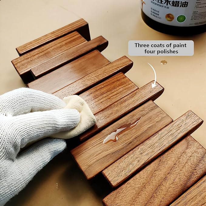 Wall Mounted Piano Key Hanger | Flip Style Hook | Entrance Wall Art Hook, Made of Oak Wood (3 Times Painted, 4 Times Polished) (Walnut, 4Hooks)
