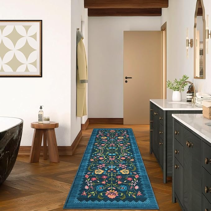 GarveeHome Floral Rug 2.5x8 Runners - Image 3