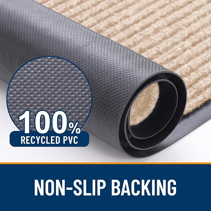 OLANLY Front Door Mat 71x23, Waterproof Heavy-Duty Indoor Outdoor Doormat | - Image 3