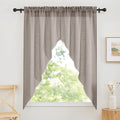 RYB HOME Linen Blend Swag Curtain Valance by RYBHOME