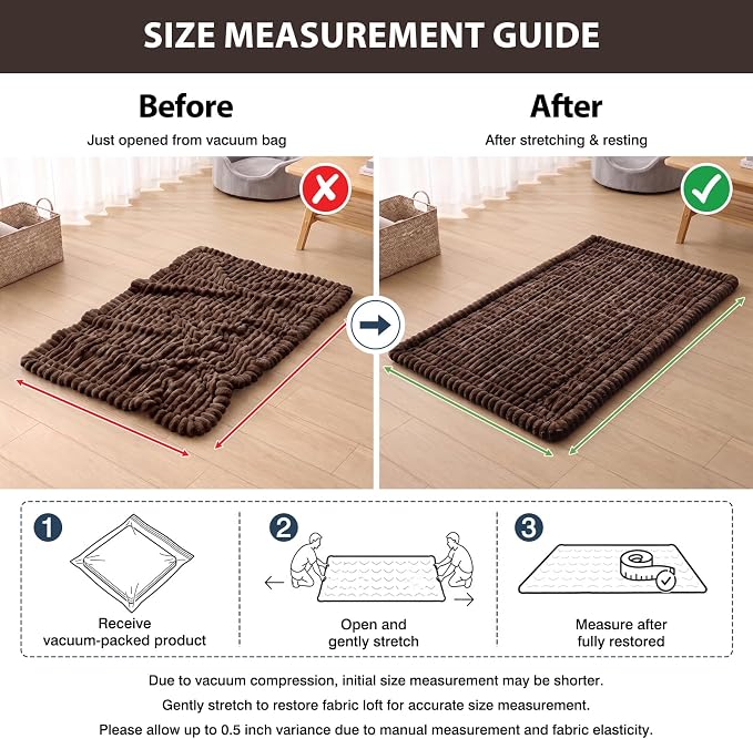 Fixwal Waterproof Flannel Dog Couch Cover, 27.6" x 82.7", Dark Brown | - Image 8