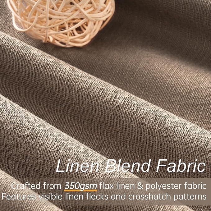 Topfinel 132 Inch Curtains 2 Panels - Image 5