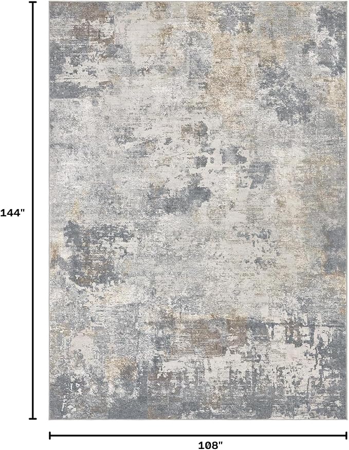 UERMEI 9x12 Area Rug Living Room Rugs - Image 2