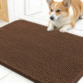 OLANLY Dog Door Mat for Muddy Paws 24x16, Super Absorbent Chenille Mud Mat | by OLANLY