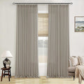 Pinch Pleated Linen Curtains 98 Inches Long by Twodrapes