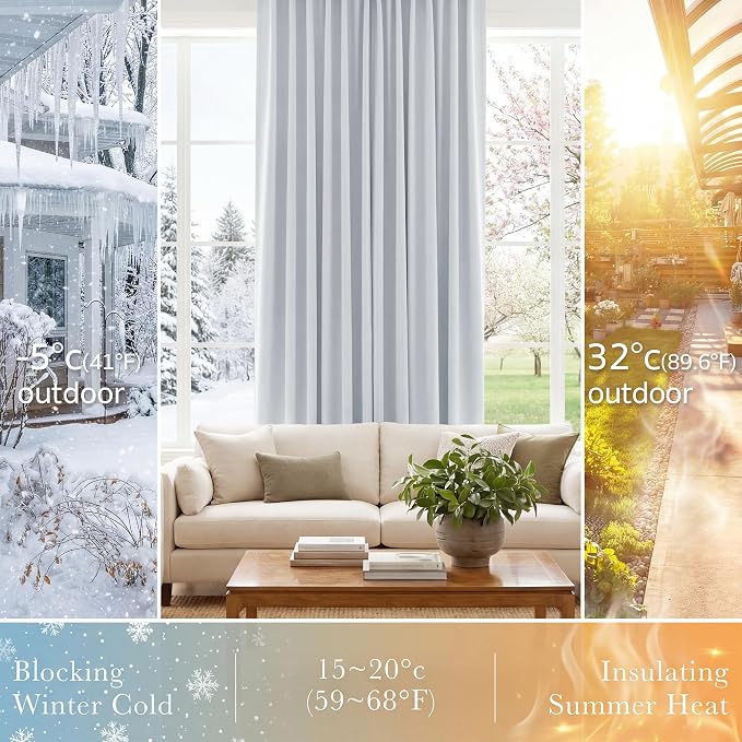 Pony Dance Short Drapes for Kinchen, Half Drapes for Bathroom Window, Privacy - Image 4
