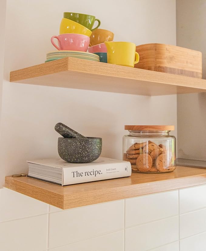 Hidden Shelf Brackets ， Floating Shelf Bracket ( Additional Brackets -NO Kits) 38 Inch -2 Pcs