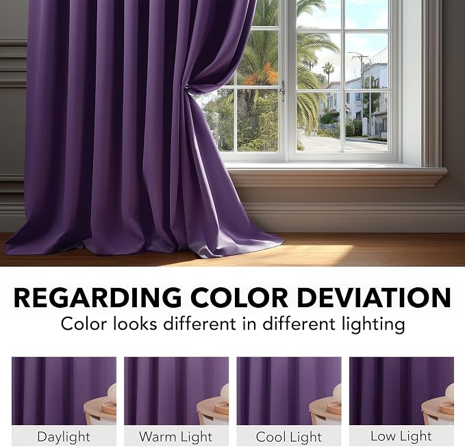 Deconovo Short Blackout Curtains - Image 6