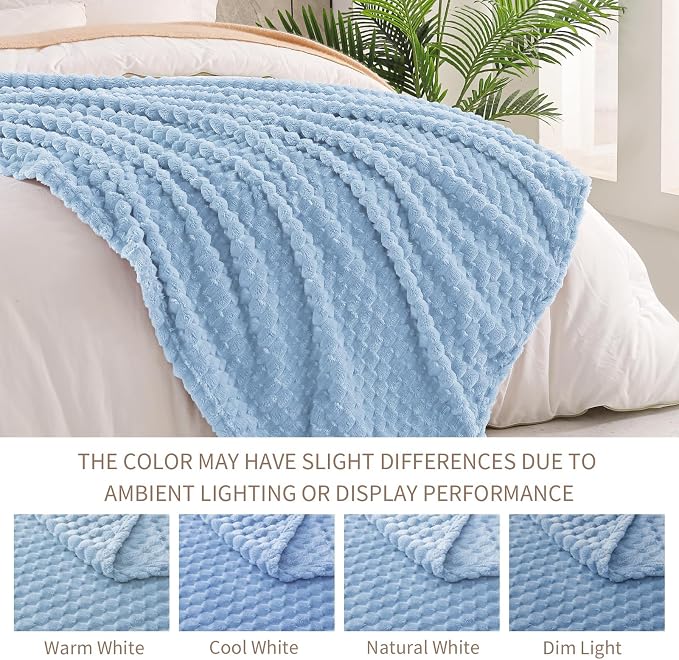 Exclusivo Mezcla Large 3D Fleece Throw Blanket - Image 3