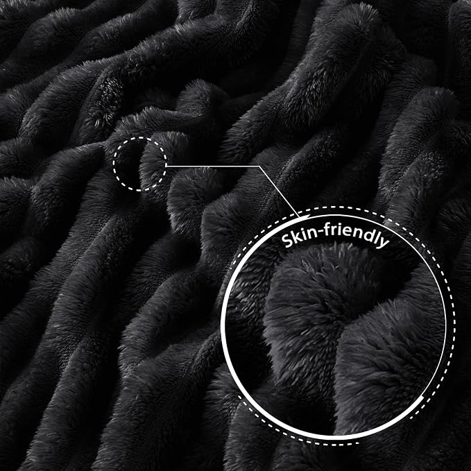 Exclusivo Mezcla Striped Queen Size Fleece Blanket - Image 5