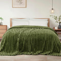 Exclusivo Mezcla Striped Queen Size Fleece Blanket by ExclusivoMezcla