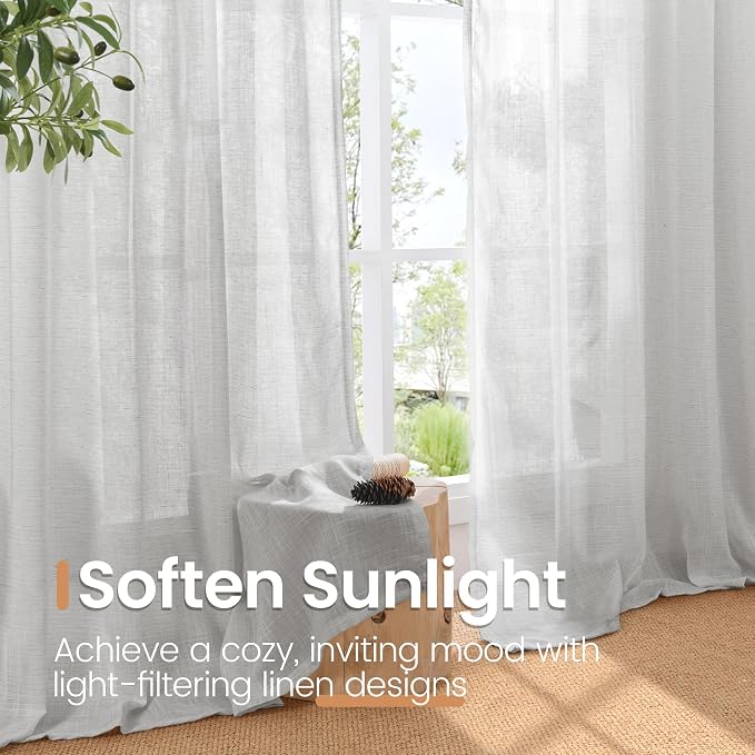 BGment Extra Long 108 Inch Length Curtains - Image 5
