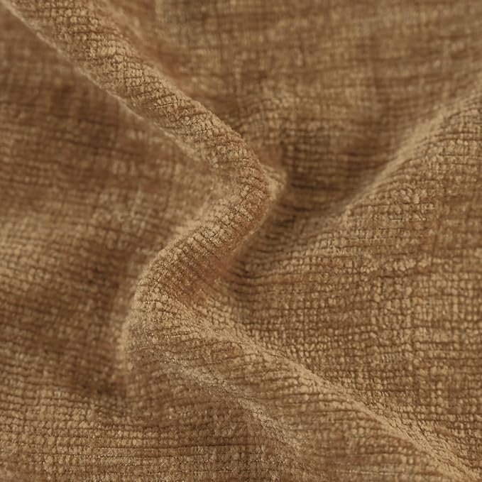 CaliTime Decorative Couch Throw Pillow Covers 22 X 22 Inches Apricot Brown | - Image 2