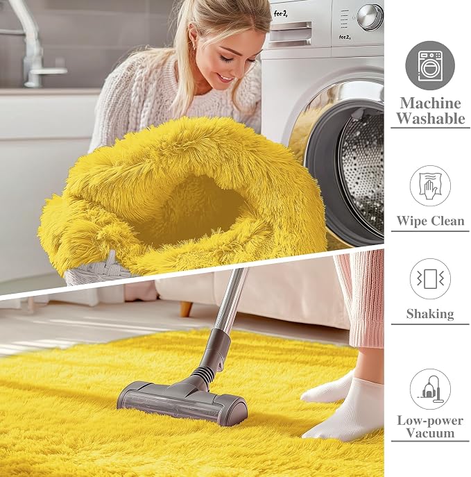 OLANLY 5x7 Machine Washable Large Area Rugs - Image 2