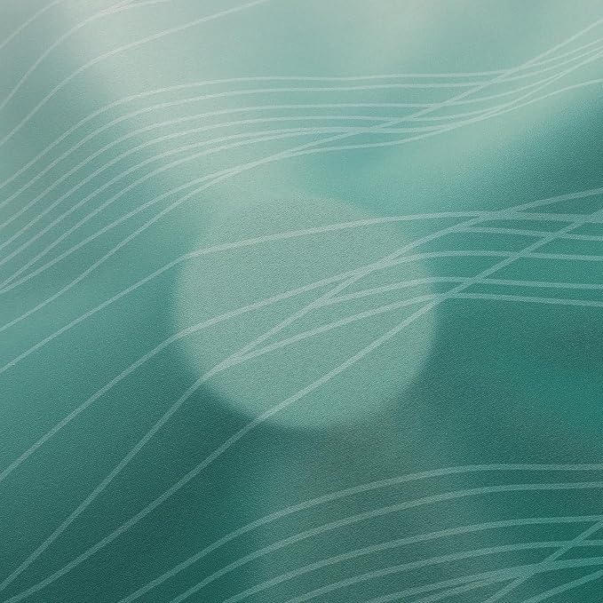 Green and Greyish White Blackout Curtains 42Wx54L 2 Panels | Ombre Curtains - Image 8