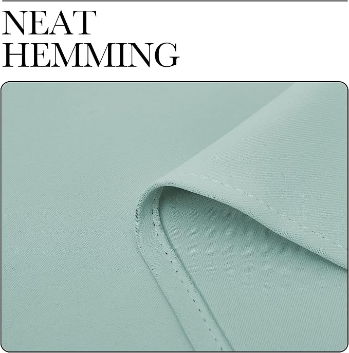 NICETOWN Blackout Window Curtains 60 inch Length 2 Panels, 34 x 60 Inch - Image 6