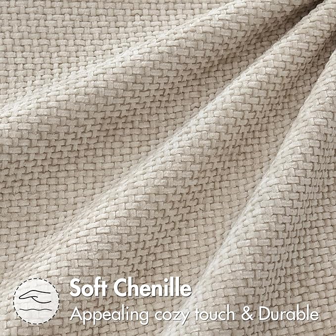 MIULEE Pack of 2 Couch Throw Pillow Covers 20x20 Inch Neutral Beige Modern Boho - Image 6