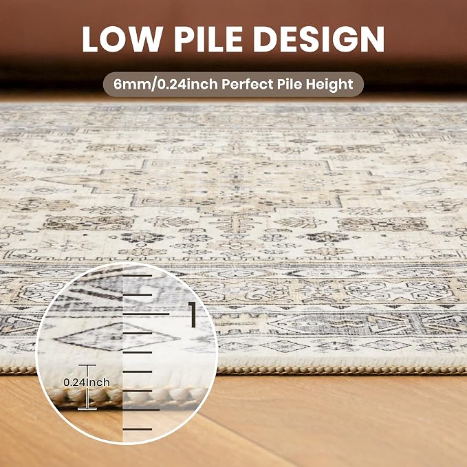 9ft Round Rug, Large Circle Rug - Image 7