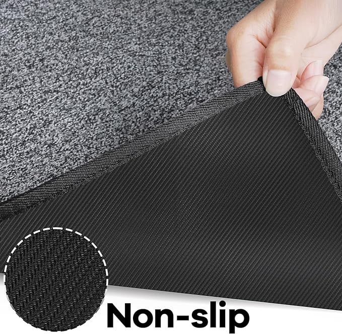 AREDO Runner Rug with Non Slip Rubber Backing, Washable Soft Floor Carpet - Image 5