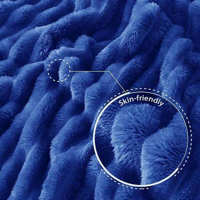 Exclusivo Mezcla Striped Queen Size Fleece Blanket - Image 5