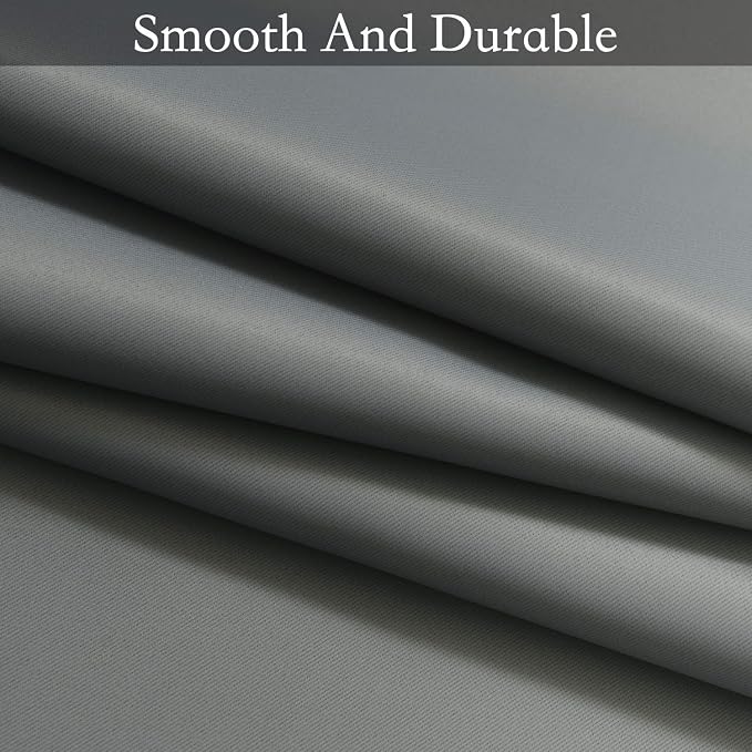 SimpleHome Ombre Room Darkening Curtains 54 inches Length - Image 6