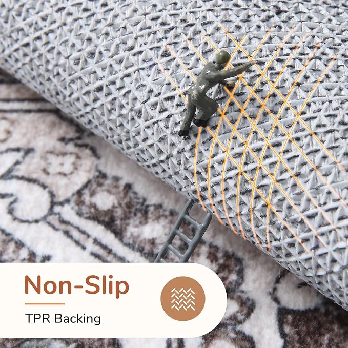 OPPODREAM Soft Entryway Rug 2x12, 2x12 Rug Runner, Washable Hallways Carpet 2 x - Image 3