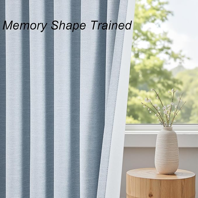 Topfinel 92 Inch Long Total Blackout Curtains - Image 6