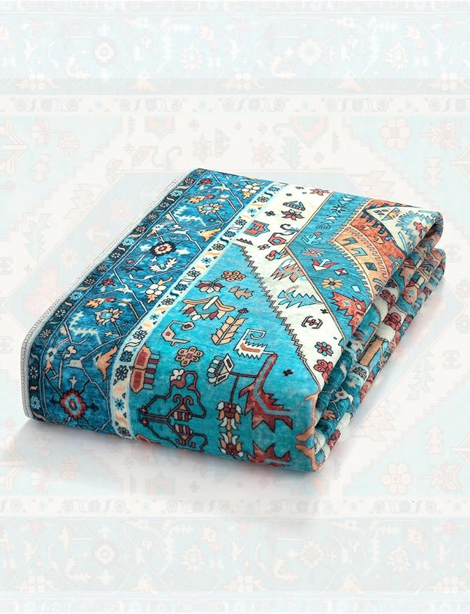 SERISSA 2x5 Washable Non Slip Boho Runner Rug - Image 7