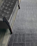 4 Ft Charcoal Entryway Kitchen Bath Rug Mat, Custom Size, Non Slip Washable | by ORFAHOME